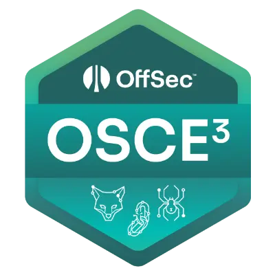 OSCE3 certified