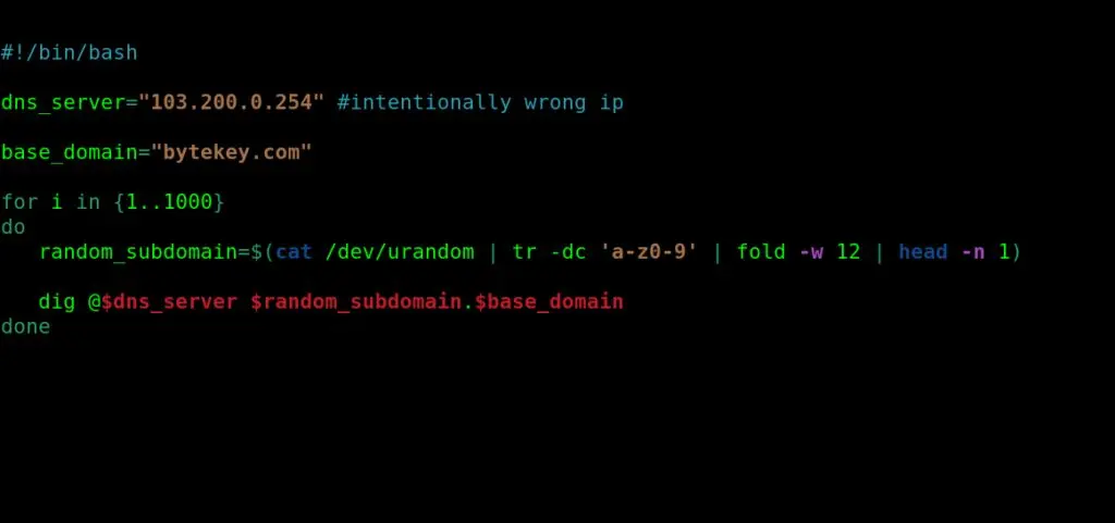 DNS Security threats NXDOMAIN ATTACK in Action